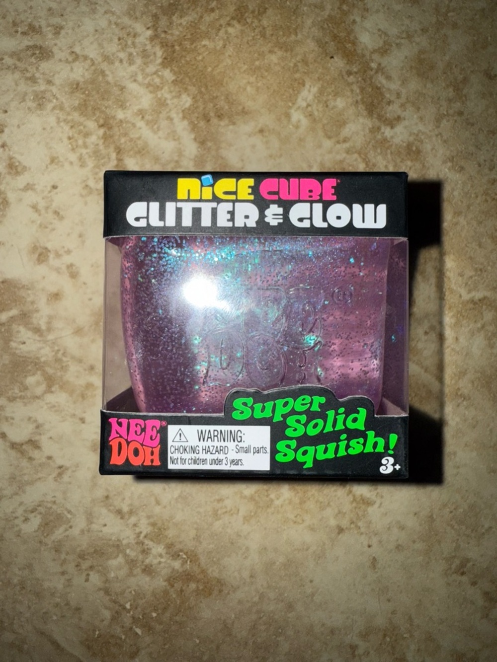 Needoh nice cube glitter and glow
